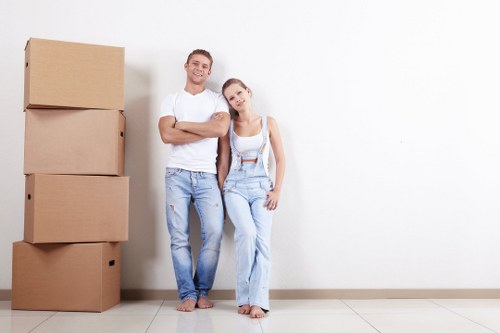 Removal team planning a home move in Lisson Grove