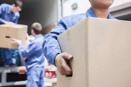 Customer service team reviewing a moving service complaint