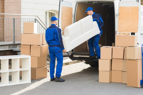 Commercial furniture removal for an office or shop near Lisson Grove