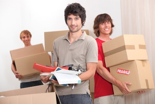 Local office removals team managing access and loading in Lisson Grove