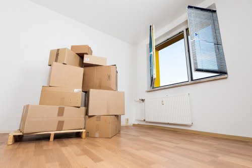 Careful packing and furniture handling during a Lisson Grove home move