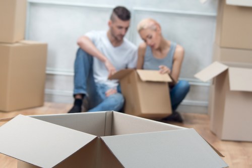 Packing and removals support for apartments in Lisson Grove
