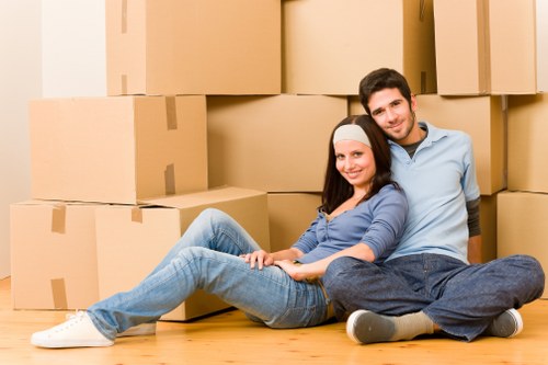 Van loading support for household or office items in Lisson Grove
