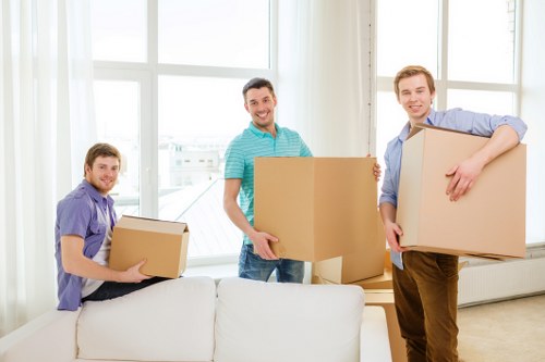 Packing and preparation for a man with van move in Lisson Grove