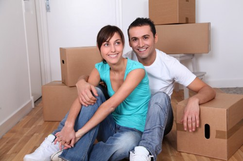 Local removal service transporting household items in Lisson Grove