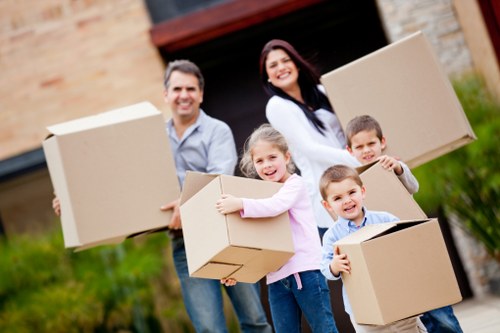 Careful packing and loading for a local Lisson Grove relocation