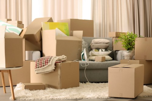 House removal service helping a family relocate in Lisson Grove